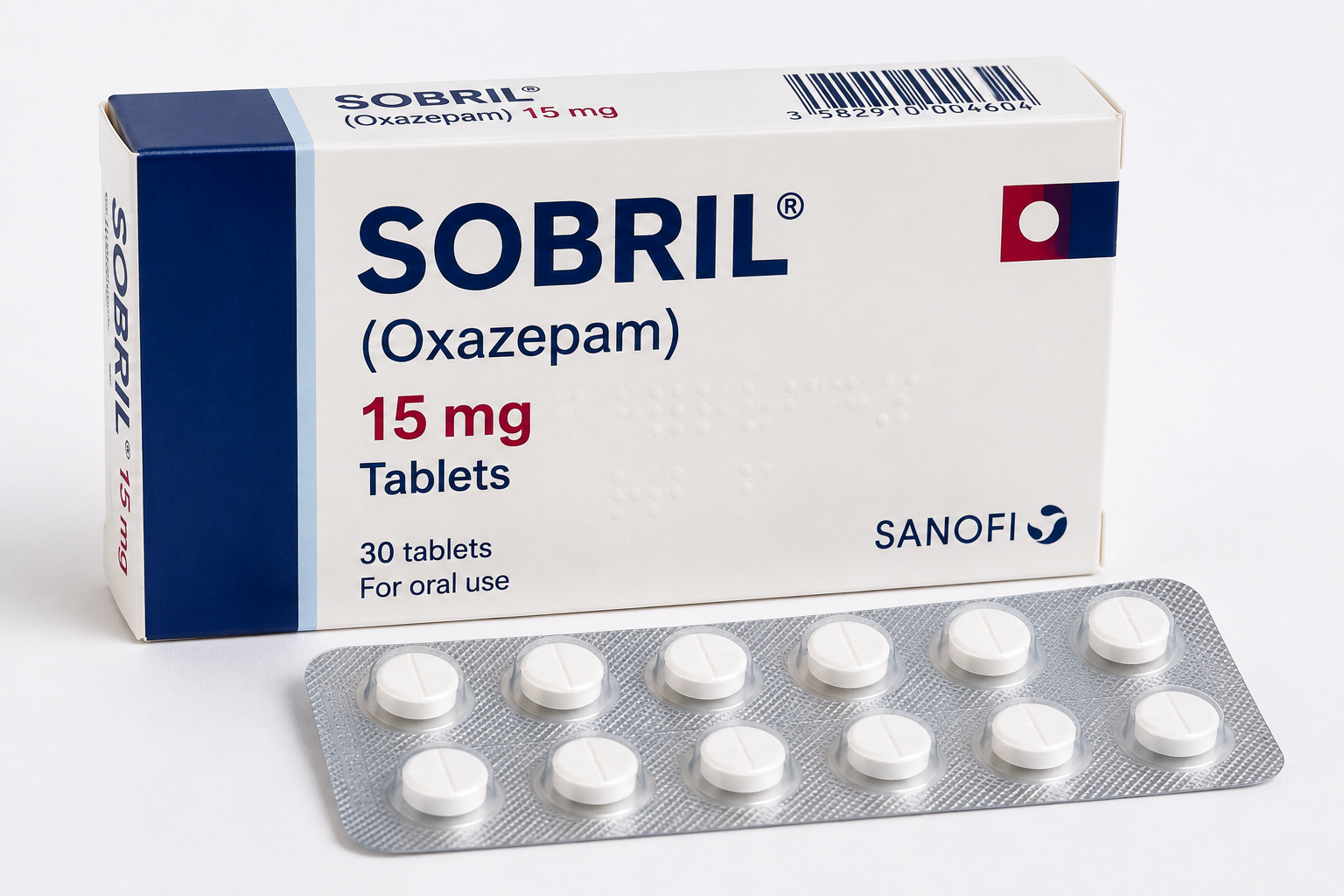 Sobril bivirkninger eldre