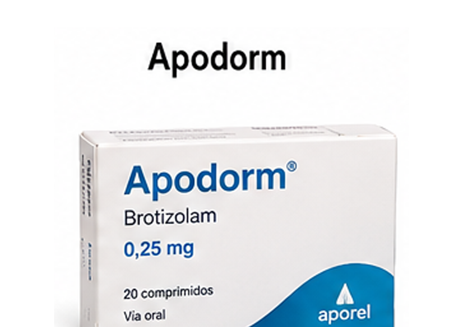 Hvor kan man kjøpe Apodorm 0,25 mg?