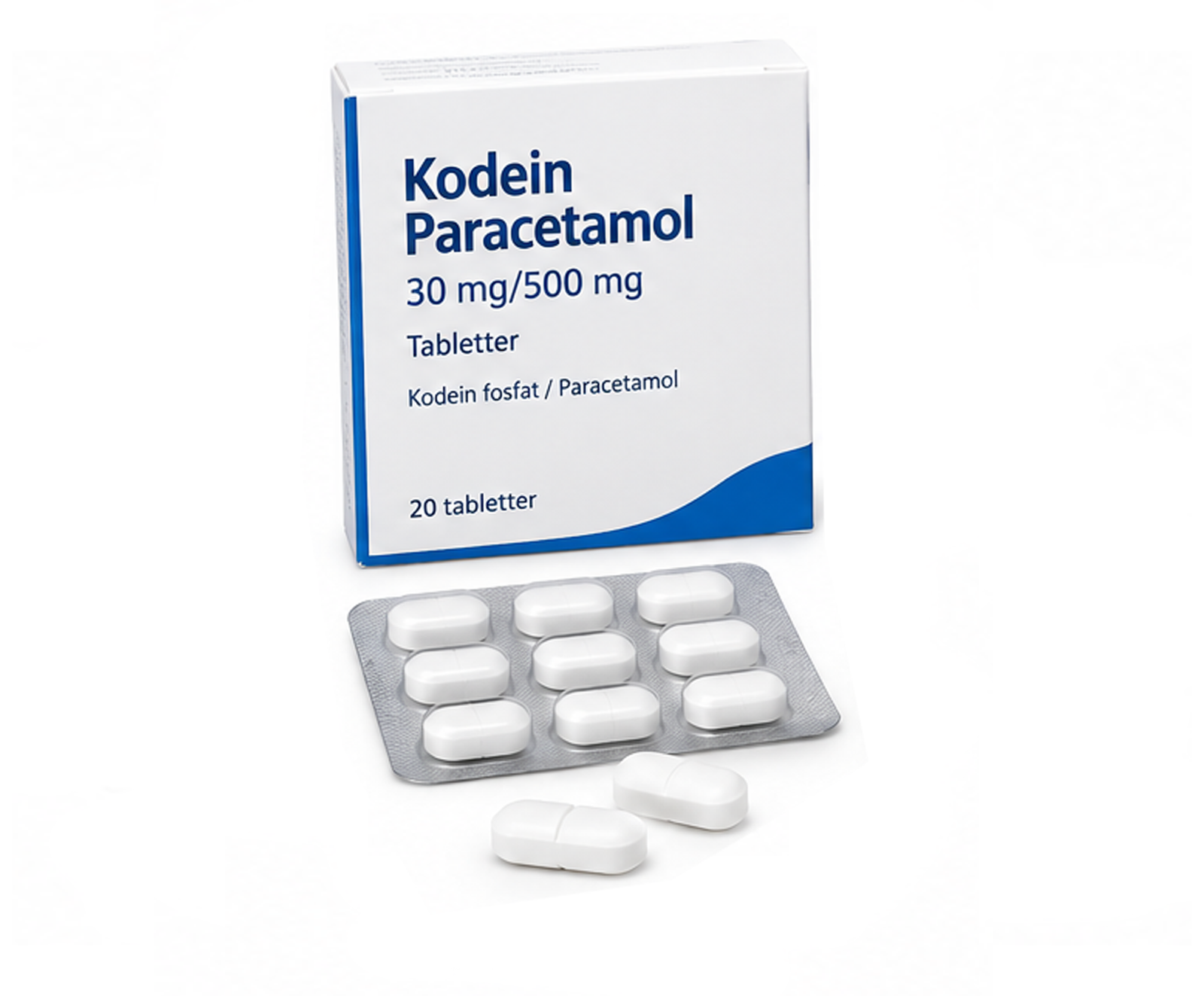 Bivirkninger av paracetamol/kodein